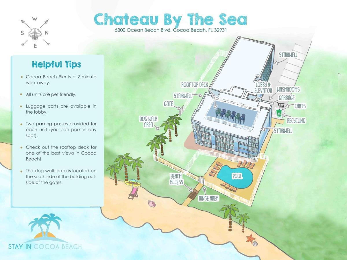 Chateau By The Sea ココアビーチ エクステリア 写真